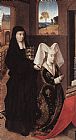 Isabel of Portugal with St Elizabeth by Petrus Christus